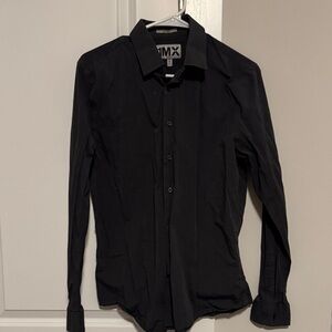 Express Classic Grey Dress Shirt